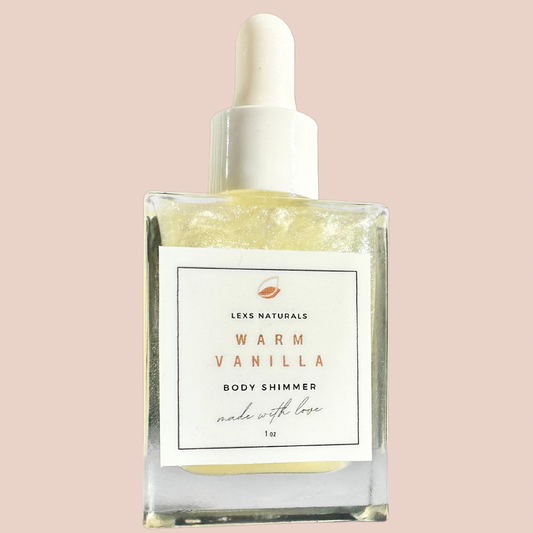 Warm Vanilla Shimmer Oil