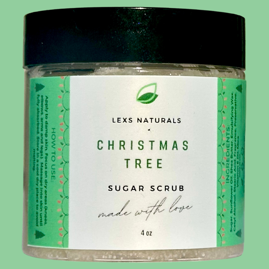 Christmas Tree Sugar Scrub